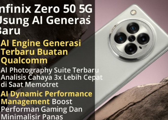 Teknologi AI Generasi Baru, Bocoran Fitur Canggih Infinix Zero 50 5G Siap Kejutkan Pasar Mid-Range 2025