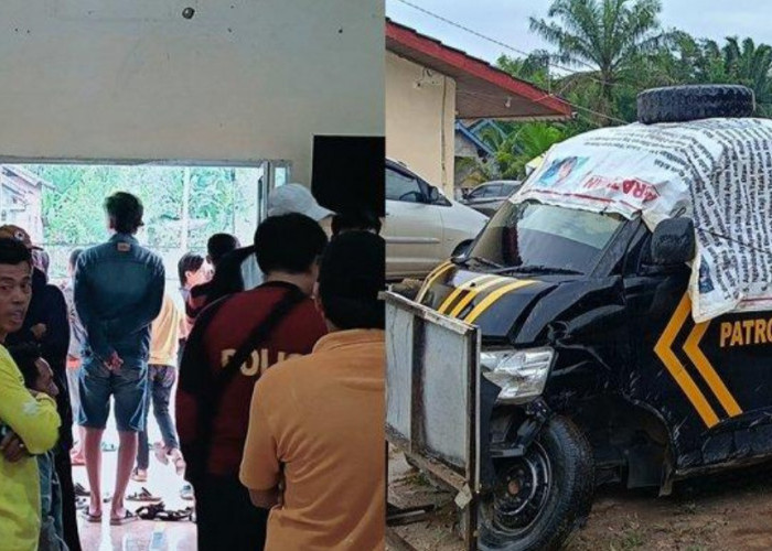 Warga Lempuing Jaya OKI Marah Usai Mobil Patroli Polisi Tabrak 3 Warga, Begini Kata Kapolsek