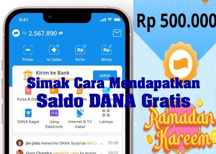 SELAMAT! Saldo DANA Gratis hingga Rp450.000 Bisa Langsung Cair, Berikut Cara Dapat Link DANA Kaget