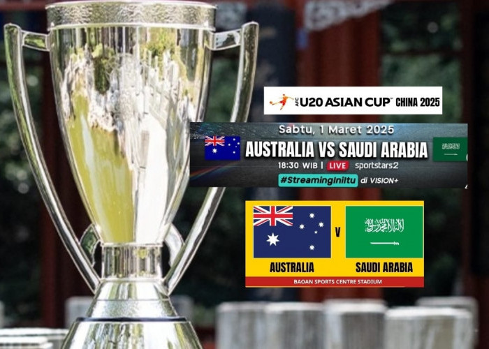 LIVE, Siapa layak Juara Piala Asia U-20 2025, Timnas Australia U-20 atau Arab Saudi U-20