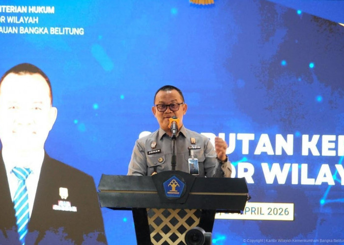 Kemenkum Babel Catat Lonjakan Layanan AHU, PNBP Naik 12 Persen pada Semester I 2026
