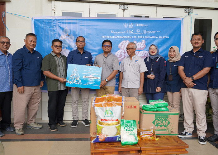 Sinergi BUMN Regional Palembang, Tebar Kasih Natal ke Panti Asuhan di Sumatera Selatan