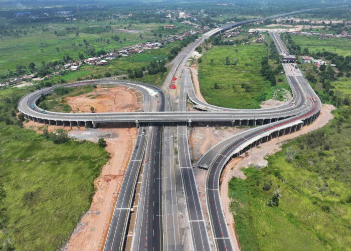 Dukung Kelancaran Nataru di JTTS, Hutama Karya Fungsionalkan Junction Palembang dan 2 Ruas Jalan Tol