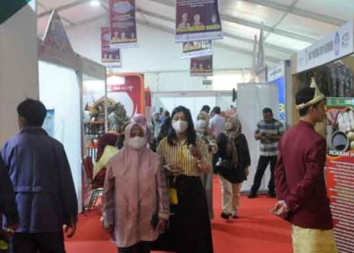 Meriahkan HUT Kota Palembang, Dinas Koperasi dan UMKM Gelar Pameran Produk UMKM 