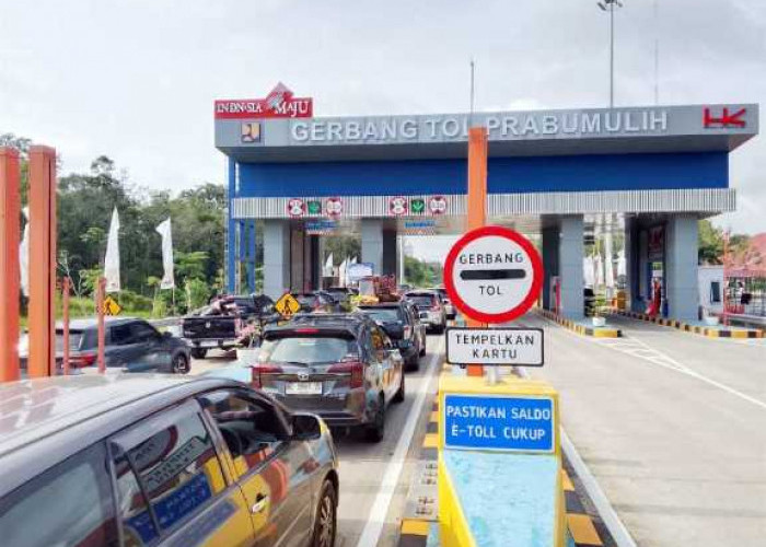 52.729 Kendaraan Melintasi Tol Palembang-Prabumulih Saat Lebaran, Terbanyak di Hari Kedua