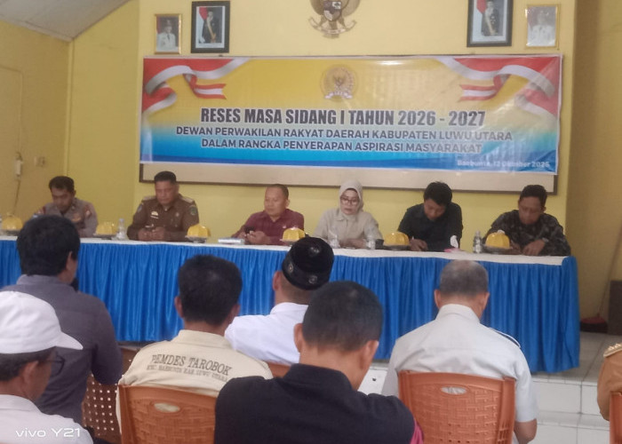 Serap Aspirasi, Anggota DPRD Luwu Utara Dapil 6 Gelar Reses