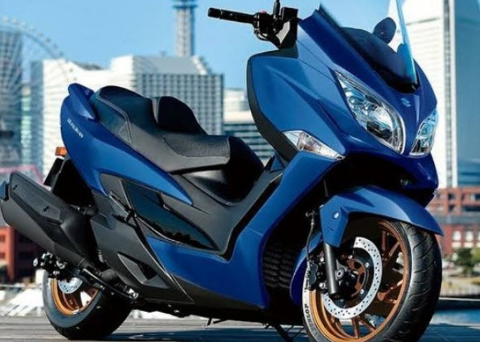 Torsi Maksimal di Putaran Menengah, Suzuki Burgman 400 Skutik Premium Berkelas dan Bertenaga