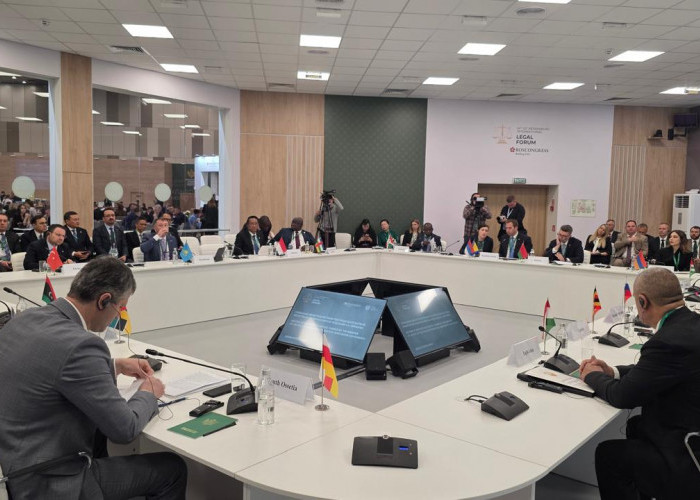 Menteri Hukum Supratman Bawa Capaian Posbankum Desa ke Forum Hukum Dunia di Rusia, Bahas Ekstradisi Narapidana