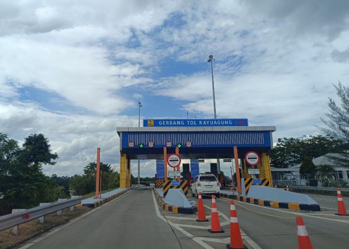 Libur Nataru Jalan Tol Kayuagung-Palembang Sediakan 5.000 Kartu Uang Elektronik Baru