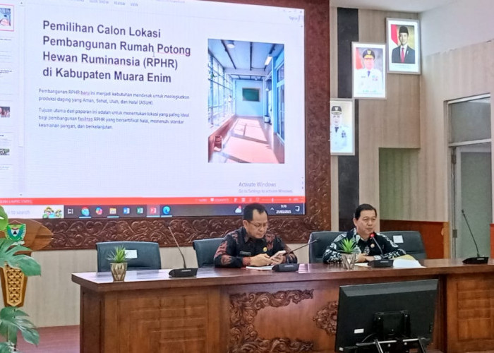 Pemkab Muara Enim Matangkan Rencana Pembangunan RPHR Pertama di Kabupaten