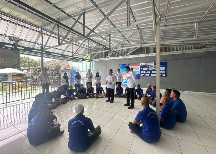 Lapas Tanjung Raja Gandeng BNN Ogan Ilir, Cegah Peredaran Narkoba Lewat Penyuluhan dan Tes Urine