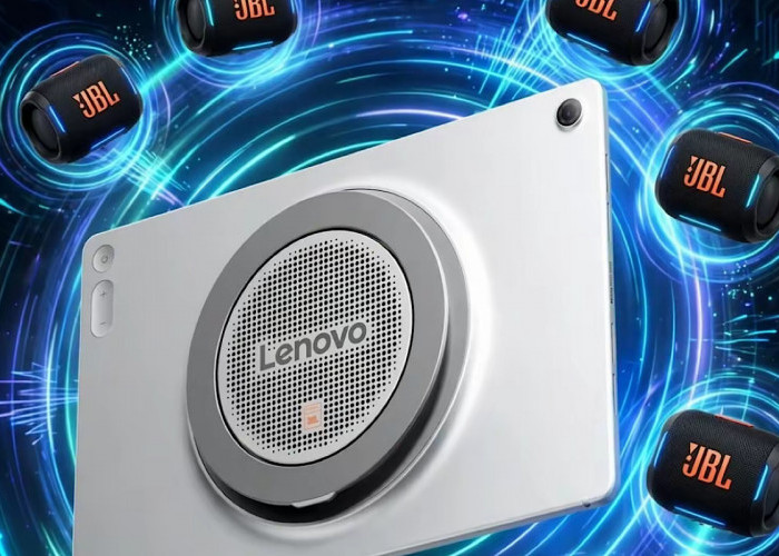 Lenovo Bikin Tablet Unik, Tab Plus Gen 2 Ada Speaker Besar JBL di Belakang Bodinya