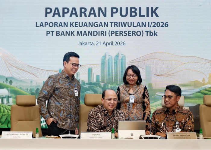  Sinergi Majukan Negeri, Bank Mandiri Akselerasi Realisasi Program Pemerintah di Kuartal I-2026