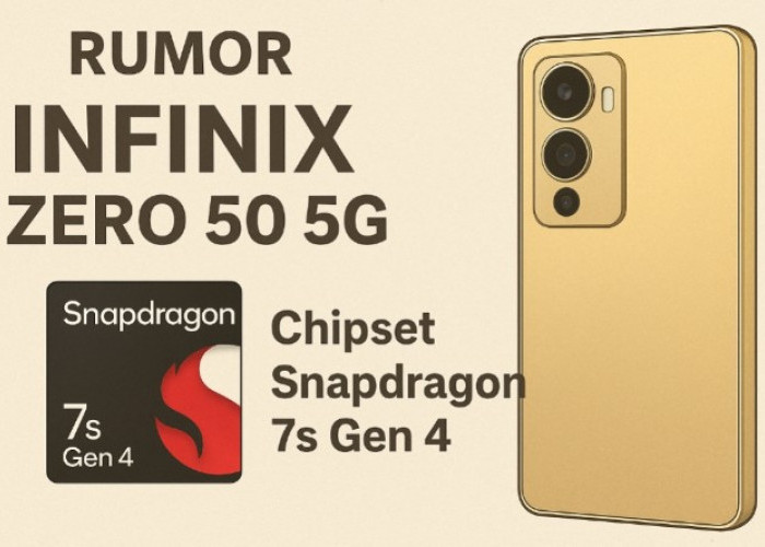 Infinix Zero 50 5G Dirumorkan Bakal Snapdragon 7S Gen 4, Siap Tantang Dominasi Mid-Range Global?