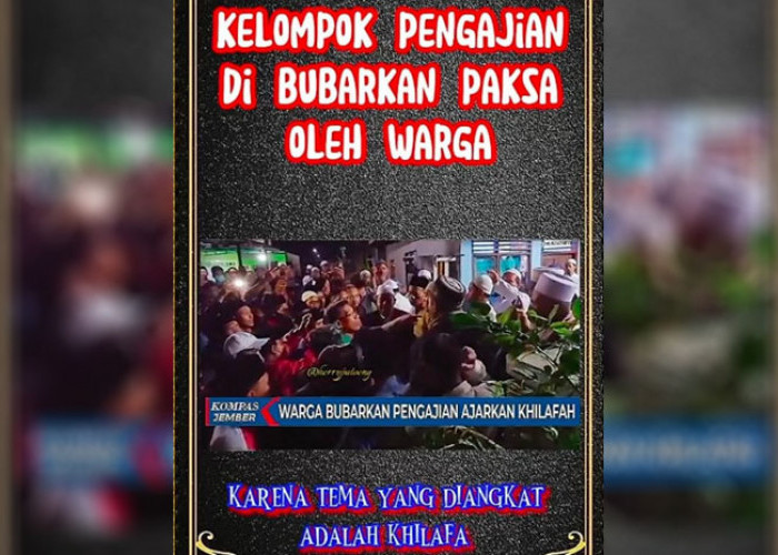 Heboh! Warga Bubarkan Paksa Pengajian, Dianggap 16 Tahun Ajarkan Khilafah Di Pasuruan Jawa Timur