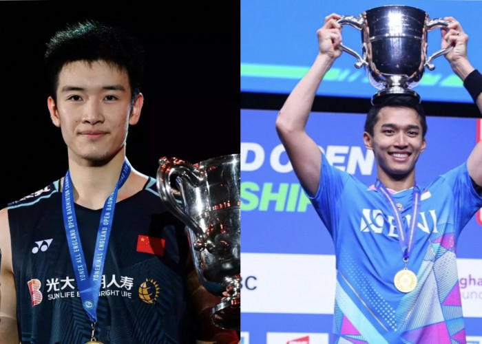 Jonatan Christie Hadapi Li Shi Feng di Partai Final Badminton Asia Champhionships 2024, Bagaimana Kansnya? 