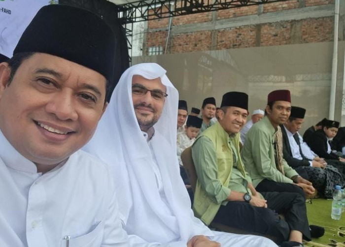 Calon Bupati Banyuasin H Askolani Dapatkan Doa dari Ustadz Abdul Somad