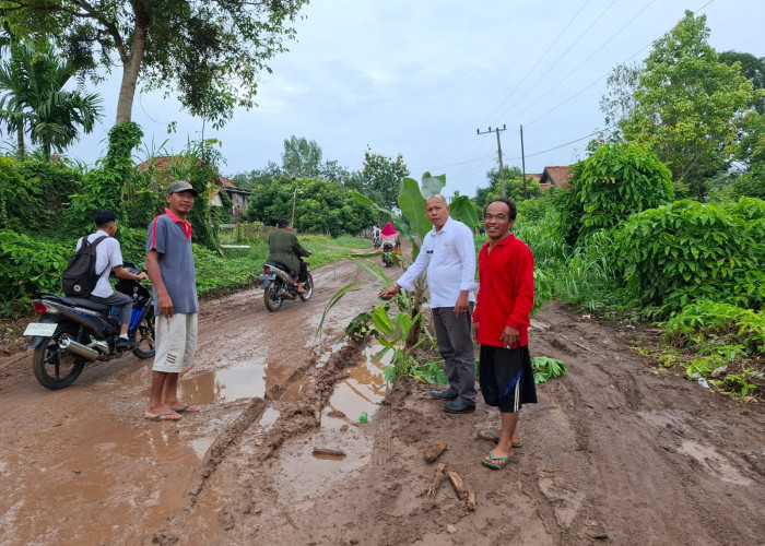 Anggota DPRD Dapil 4 Ogan Ilir Minta Pemkab Segera Perbaiki Jalan Rusak Payaraman-Betung