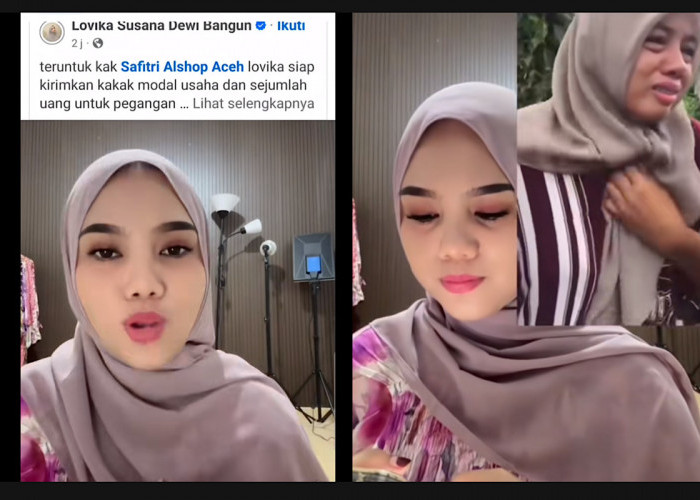 Safitri Dicerai Suami PPPK di Aceh Dapat Bantuan Modal Usaha, Lovika: Tenang Kak Saya Bantu Semua    