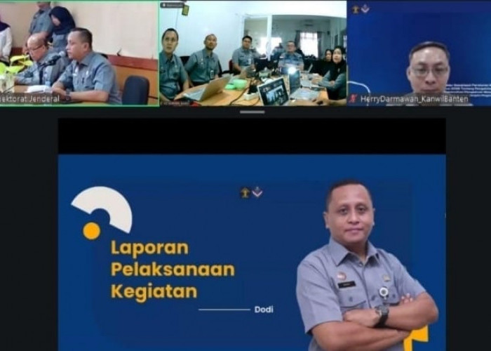 Kanwil Kemenkum Babel Rekonsiliasi Data Hukuman Disiplin ASN, Johan Manurung Tekankan Akurasi