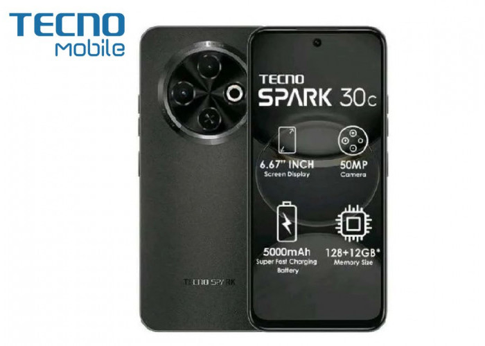 Tecno Spark 30c: HP Incaran Content Creator Pemula dengan Menggunakan Sensor Sony IMX582