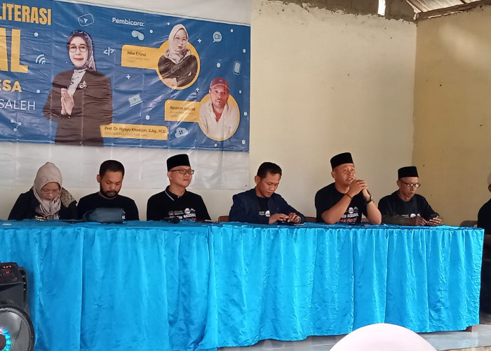 Gerakan Nasional Revolusi Mental UIN Raden Fatah, Bekali Pemuda Desa Saleh Mulya Banyuasin agar Melek Digital