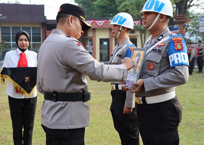 Gara-Gara Air Seni Bripka RP Berujung PTDH, Kapolres Muara Enim Tegaskan Tak Ada Toleransi Pelanggaran