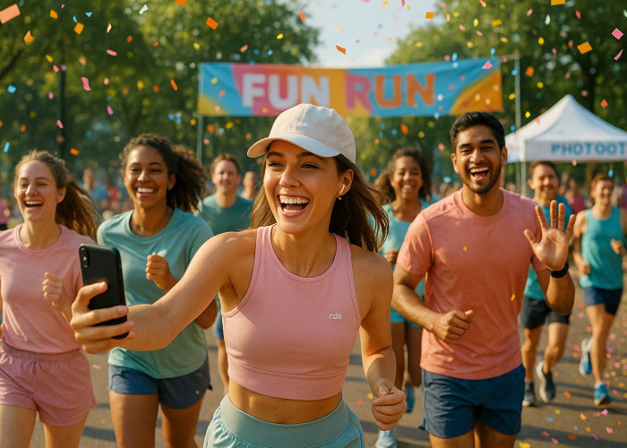 Gen Z di TikTok Lagi Ramai Ikut Fun Run! Masa Cuma Nonton Doang?