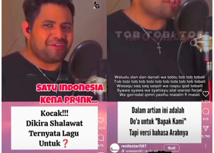 Se-Indonesia Kena Prank, Lagu Tob Tob Tobali Dikira Lagu Shalawat Ternyata Pujian Umat Nasrani