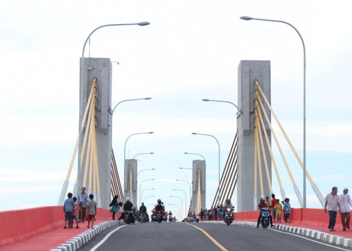 Ternyata Ini Jembatan Terpanjang di Palembang, Bukan Ampera