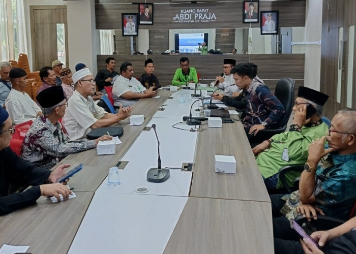 Percepat Legalisasi Tanah Wakaf, KUA Ilir Timur Satu Gelar Rapat Lintas Sektor