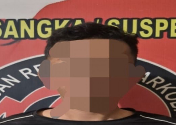 Pemuda Asal PALI Dibekuk Polisi di Perumahan HS Green City, Edarkan Pil Setan Merah Logo Apple 