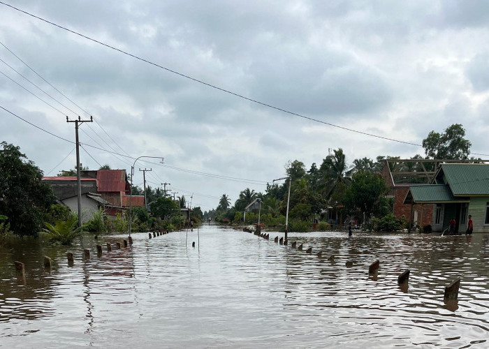 Update Banjir Banyuasin: Muara Sugihan Terendam, Warga Diminta Waspada hingga 18 Januari 2026