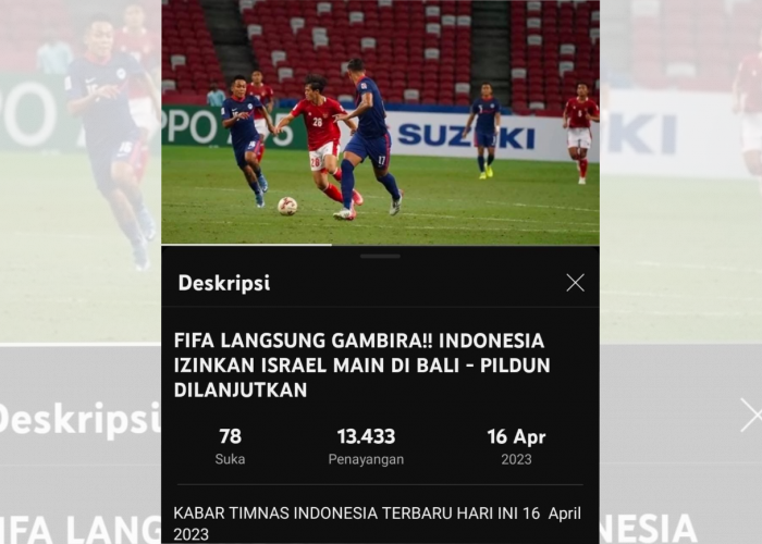 Hore...FIFA Resmi Cabut Pembatalan Indonesia Sebagai Tuan Rumah Piala Dunia U-20 2023, Begini Faktanya
