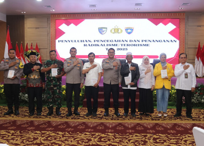 Perkuat Sinergi, Polda Sumsel Ajak Tokoh Agama dan Mahasiswa Tangkal Terorisme