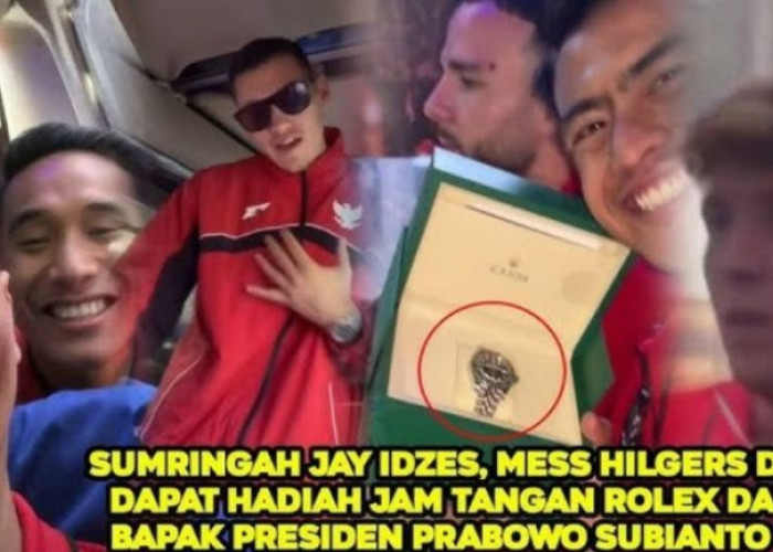 Intip Spesifikasi Rolex GMT Sprite Hitam Hijau, Hadiah Mewah Timnas Garuda dari Probowo Ternyata..