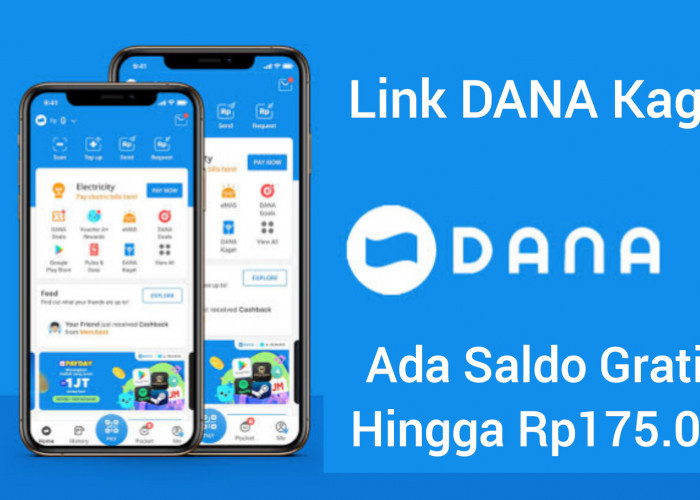 Link DANA Kaget Terbaru Hari Ini, Ada Saldo Gratis Hingga Rp175.000 Langsung Klaim Sebelum Kehabisan!