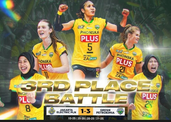 Drama 4 Set, Petrokimia Pupuk Indonesia Juara Tiga Proliga 2025 Usai Tundukkan Electric PLN 