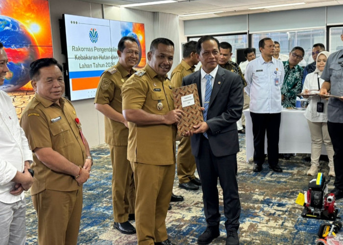 OKI Terima Bantuan Rp1,5 Miliar untuk Hadapi Karhutla 2026