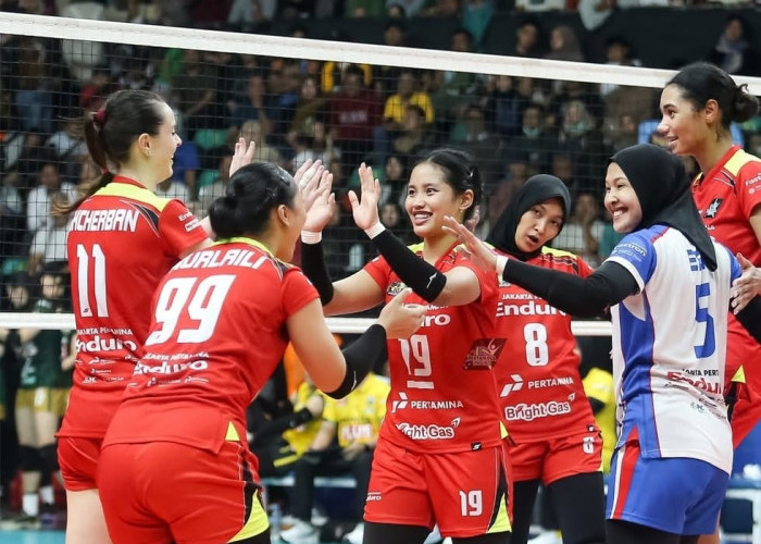 DRAMATIS! Libas Petrokimia, Pertamina Enduro Lolos ke Grand Final Proliga 2025! Hallo, Megawati?