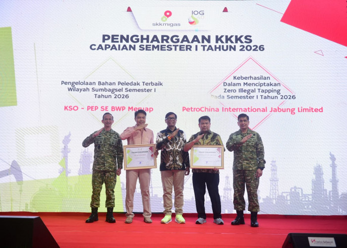 SKK Migas Sumbagsel Apresiasi KKKS dengan Kinerja Cemerlang Semester I 2026