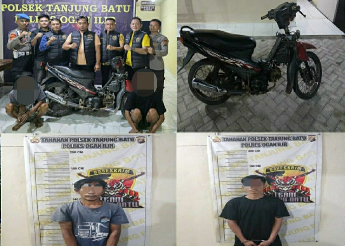 Kawanan Pencuri Sapi Milik Kades di Ogan Ilir Ditangkap Polsek Tanjung Batu, Hewan Diputas & Dipotong 4