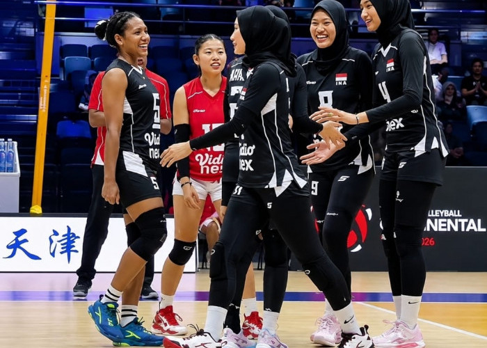 LIVE Timnas Voli Putri Indonesia vs Iran: Garuda Pertiwi Unggul 25-19, Set Kedua Mulai Panas, 8 Besar AVC 2026