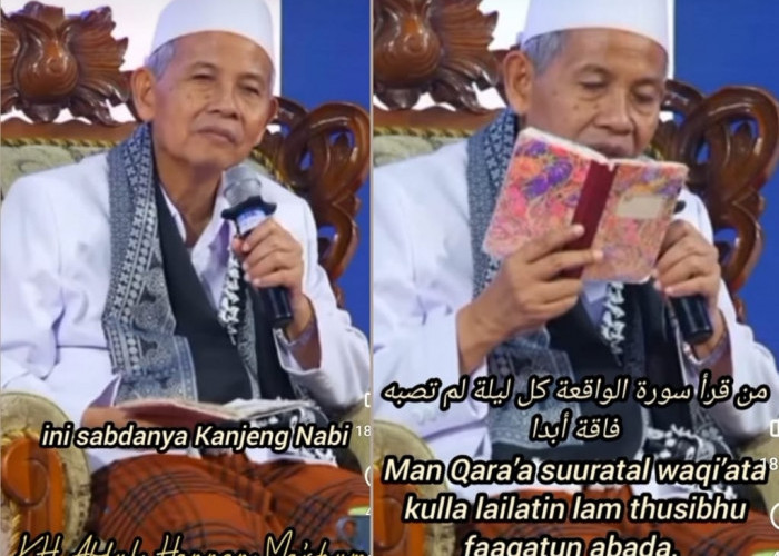 Ingin Rezeki Melimpah Tak Fakir Selamanya, Ijazah KH Abdul Hanan Ma'shum: Baca Surat Al-Waqiah Ini Waktunya