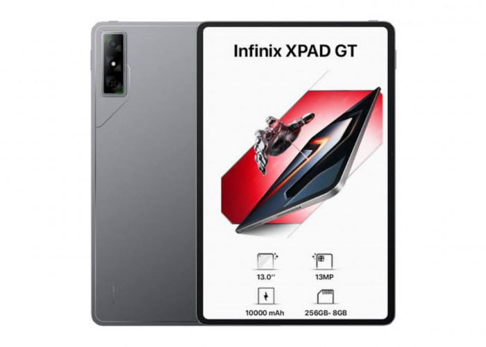 Infinix XPad GT Menawarkan Tampilan Bodi Metal dengan Sistem Pendingin Cairan 3D Vapor Chamber