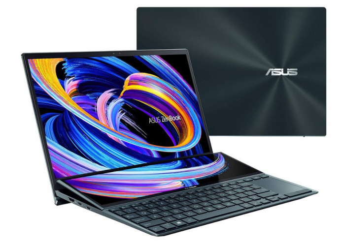 ASUS ZenBook Duo: Laptop 2 Layar dengan Chipst Intel Evo Edition Bertenaga AI