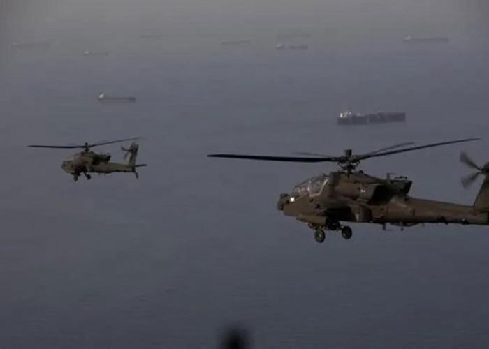 Militer AS Berduka, Helikopter Apache Jatuh di Texas, 2 Tentara Tewas