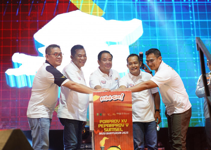 Festival Kitek Nia 2025 dan Launching Porprov, Wagub Cik Ujang: Kuliner dan Olahraga Satukan Masyarakat Sumsel