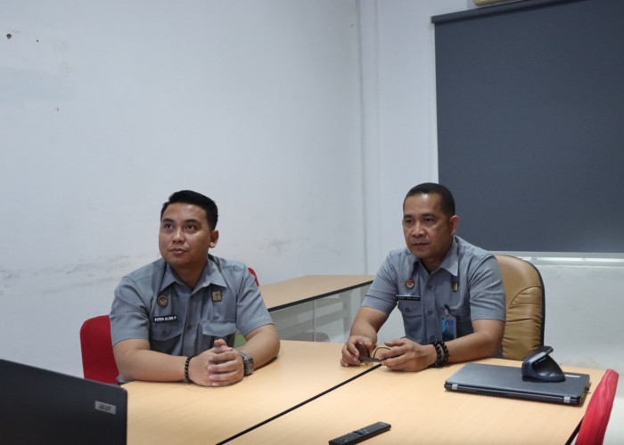 Wujudkan Layanan Berdampak, Kemenkum Sumsel Ikuti Sosialisasi SKM Online Berbasis Aplikasi