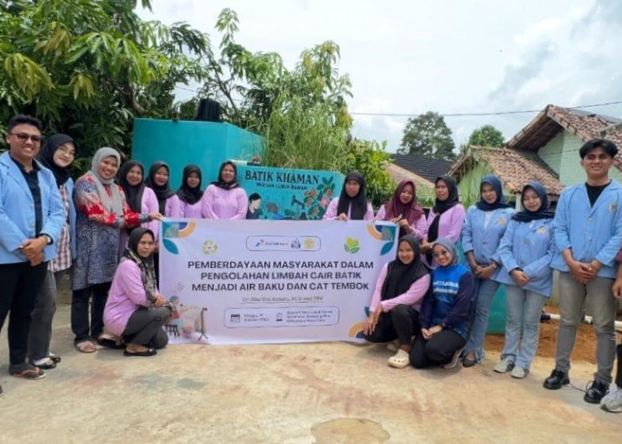 Pertamina EP Limau Field Inisiasi Pengelolaan Limbah Batik Jadi Produk Ramah Lingkungan